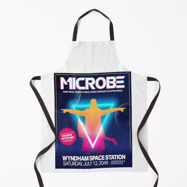 Item preview, Microbe- Space Rock Concert Poster designed and sold by Amire Designs.
