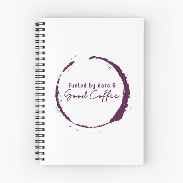 Item preview, Fueled by Data and Good Coffee designed and sold by RMHTees.