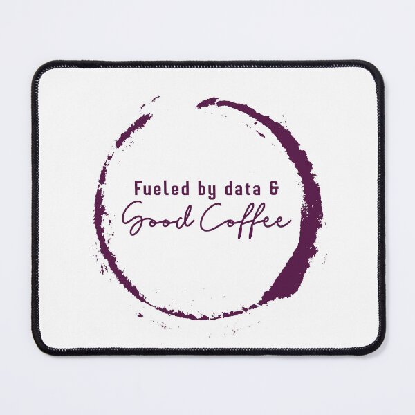 Item preview, Fueled by Data and Good Coffee designed and sold by RMHTees.