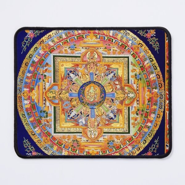 Item preview, Buddhist Green Tara Mandala 49 designed and sold by GuyBlank.