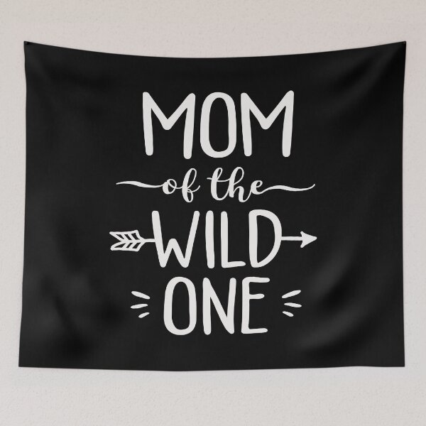 Item preview, Mom Of The Wild One Funny 1st Birthday Safari Gift designed and sold by PameGraha.