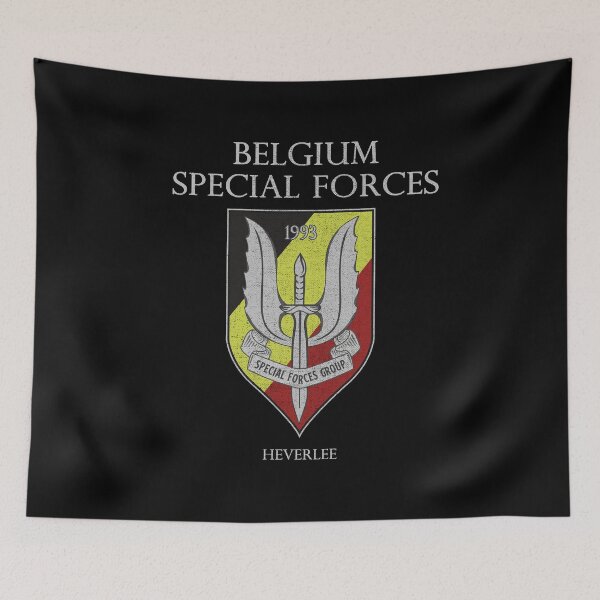 Item preview, Belgian Special Forces Belgium Army Patch #2148 designed and sold by Rare-Militia.