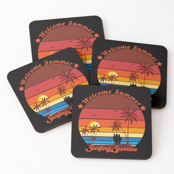 Item preview, surfing sunrise welcome summer  designed and sold by designer-02.