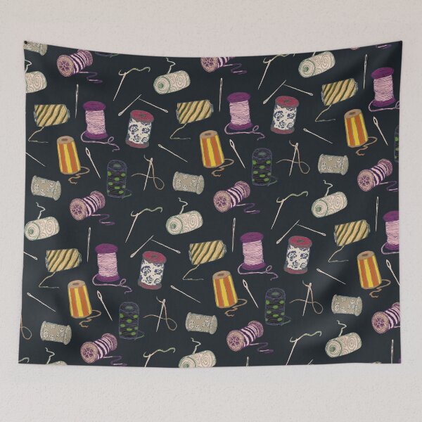 Item preview, Sallys Sewing Kit designed and sold by minniemorrisart.