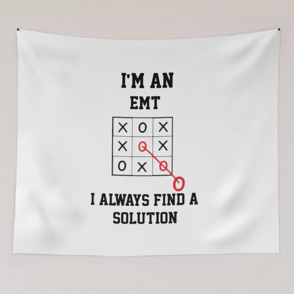 Item preview, Im An Emt I Always Find A Solution  designed and sold by Yay Design.
