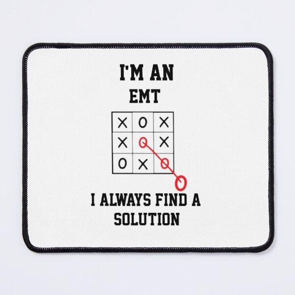 Item preview, Im An Emt I Always Find A Solution  designed and sold by Yay Design.