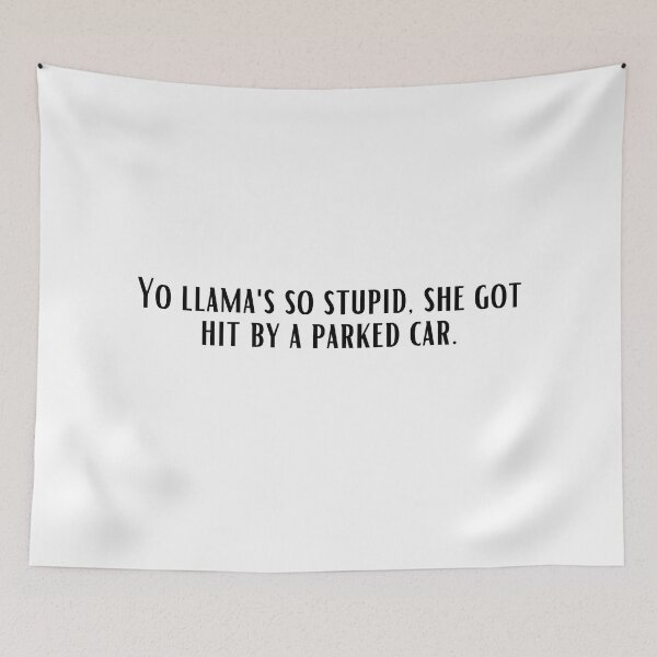 Item preview, Yo Mama Llama pun Jokes designed and sold by Pixelish.