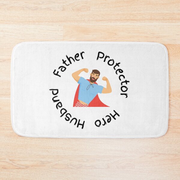 Item preview, Dad - Father, Protector, Hero, Husband designed and sold by hijackhippo.