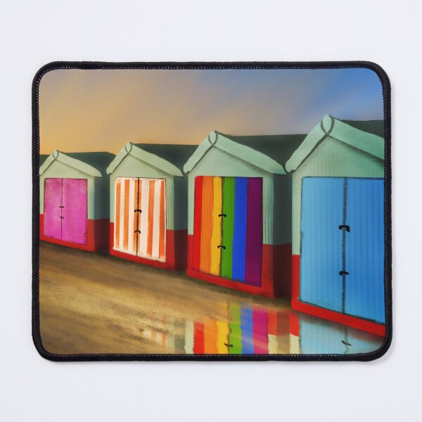 Item preview, Brighton & Hove Beach Huts designed and sold by SamPixelArtist.