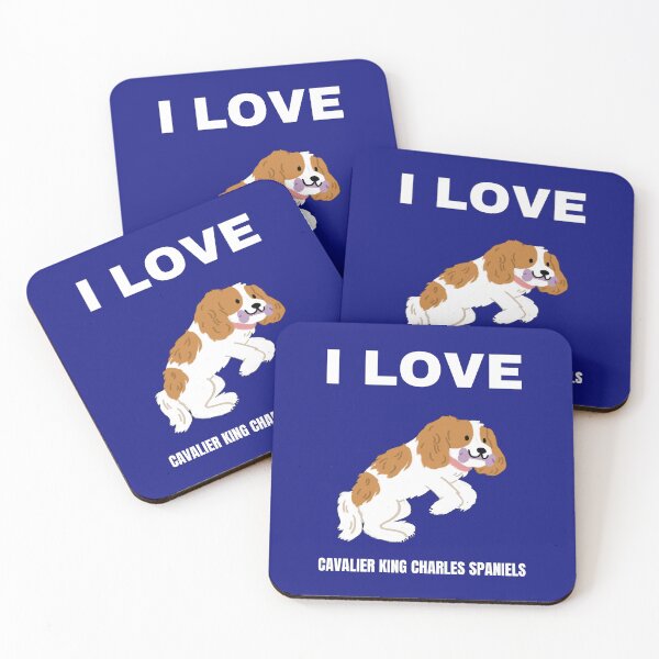 Item preview, I love Cavalier King Charles Spaniels designed and sold by fev-rocks.