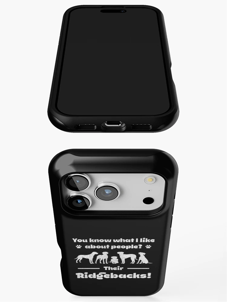Thumbnail 3 of 4, iPhone Case, Professional Rhodesian Ridgeback Groomer designed and sold by More Cute Dogs.