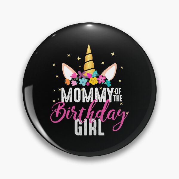 Item preview, Mommy Of The Birthday Girl Mother Gift Unicorn Birthday designed and sold by PameGraha.