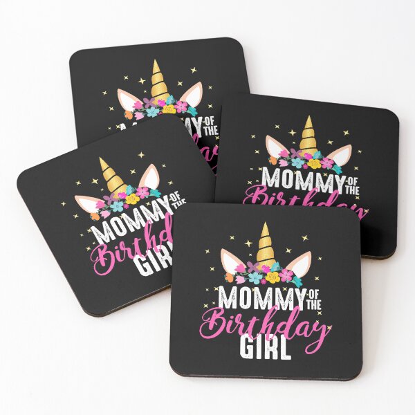 Item preview, Mommy Of The Birthday Girl Mother Gift Unicorn Birthday designed and sold by PameGraha.