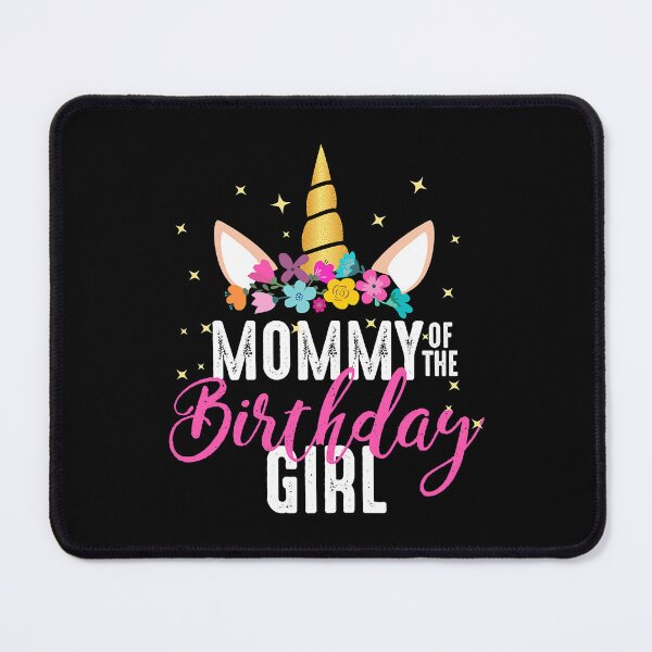 Item preview, Mommy Of The Birthday Girl Mother Gift Unicorn Birthday designed and sold by PameGraha.