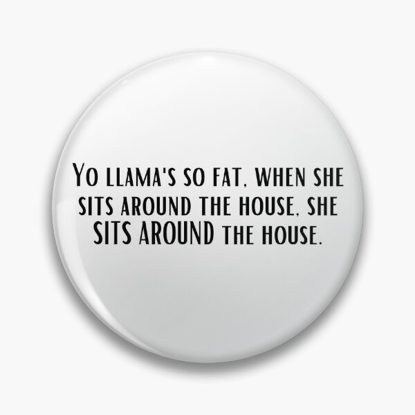 Item preview, Yo Mama Llama pun Jokes designed and sold by Pixelish.