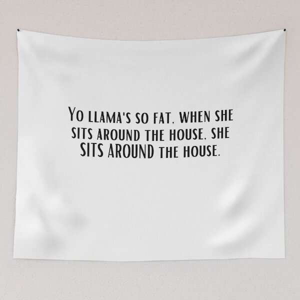 Item preview, Yo Mama Llama pun Jokes designed and sold by Pixelish.