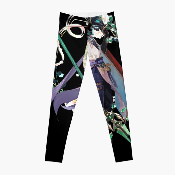 Genshin Impact Chibi Xiao and Aether  Leggings for Sale by NewEraMutant