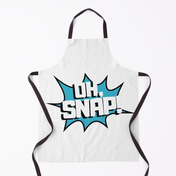 Item preview, Red Blue oh snap pop art sticker & shirt designed and sold by ougraz24.