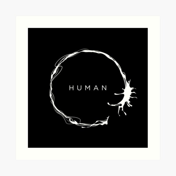 HUMAN II Art Print