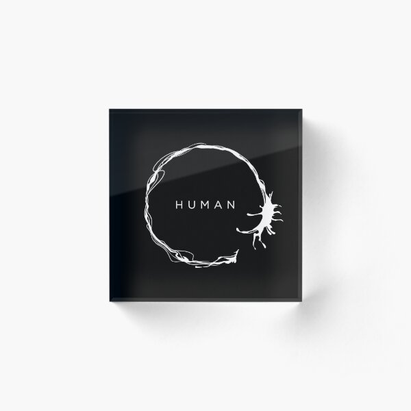 HUMAN II Acrylic Block