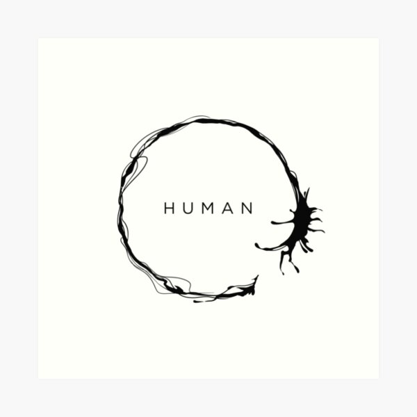 HUMAN Art Print