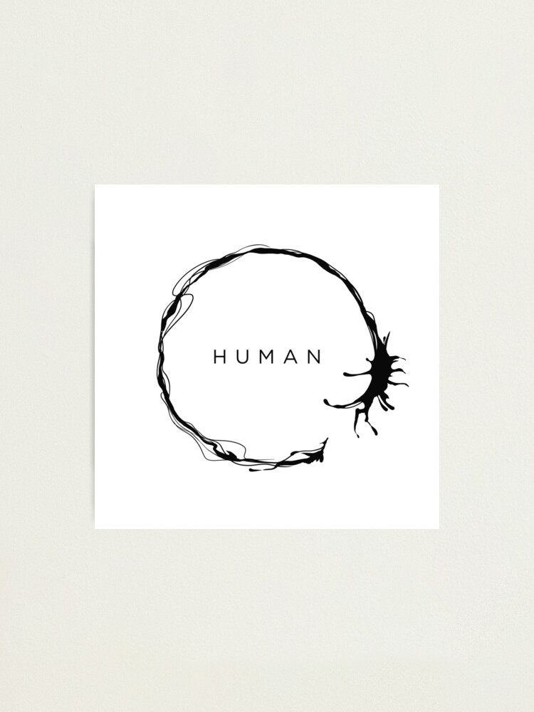 Alternate view of HUMAN Photographic Print