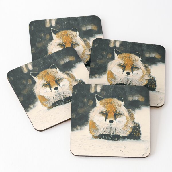 Item preview, Animal fox art designed and sold by dineshshop1.