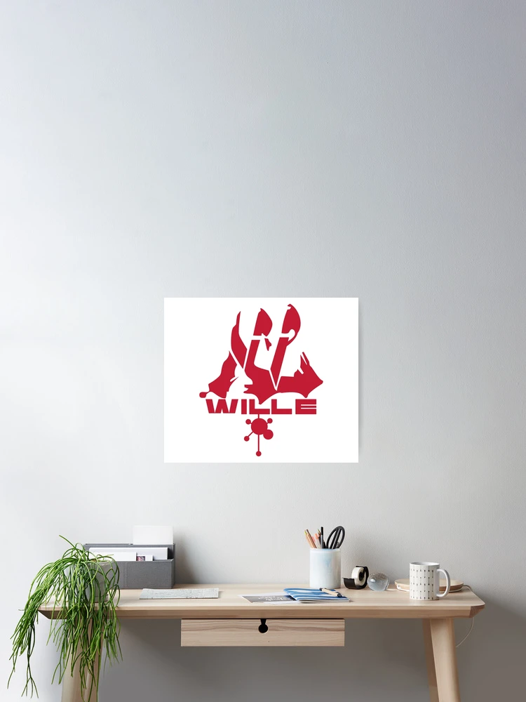Imagen 2 de 3, Póster con la obra VOLUNTAD, diseñada y vendida por Sakuga Drip.