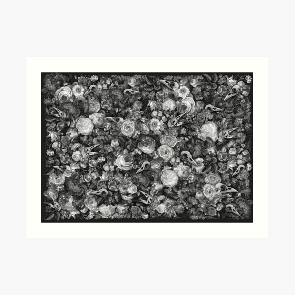 Baroque Macabre II Art Print