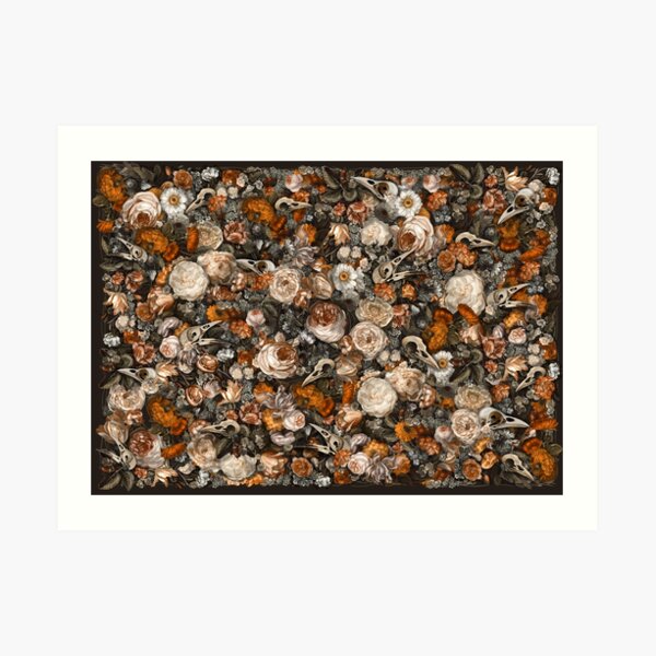Baroque Macabre Art Print