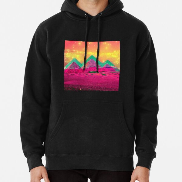 trippy wolf hoodie