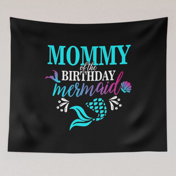 Item preview, Mommy Of The Birthday Mermaid Matching Family designed and sold by PameGraha.