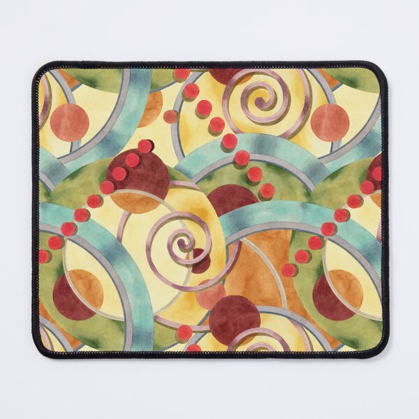 Item preview, Europa Deco Watercolour Design designed and sold by PatriciaSheaDesigns.