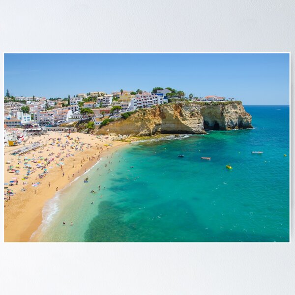 Carvoeiro Beach Portugal Poster