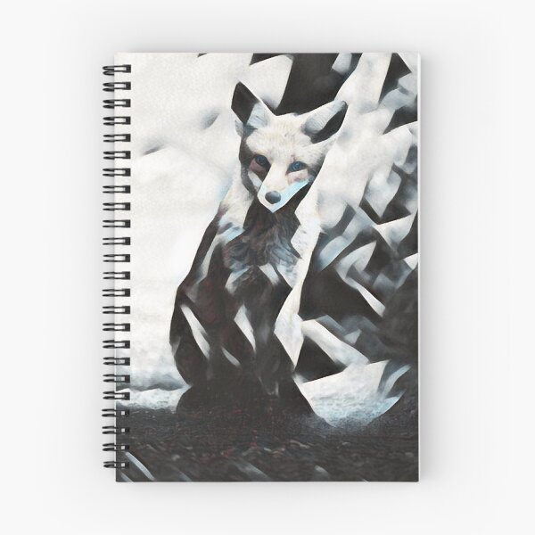 Item preview, Black and white fox art designed and sold by dineshshop1.