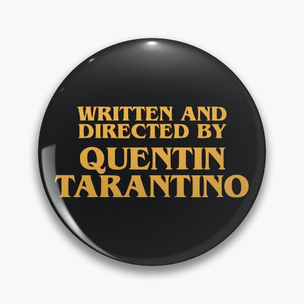 1.25" Quentin Tarantino pin back button set of 6 