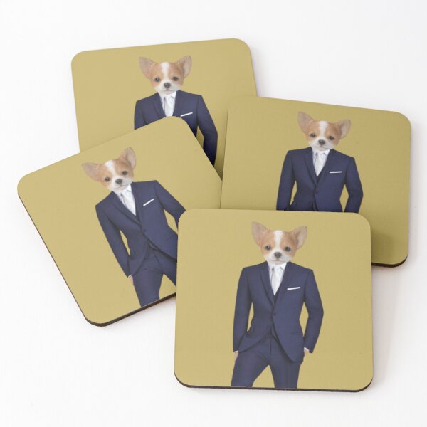 Item preview, Chihuahua Funny Dog Puppy In Suits  designed and sold by Teetans.