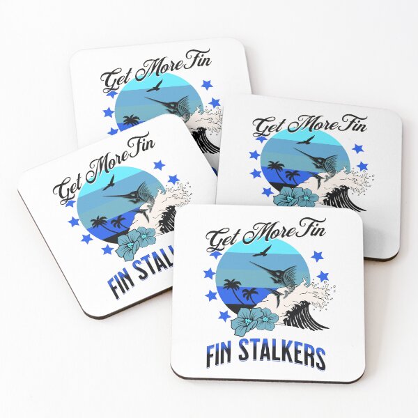 Item preview, Fin Stalkers Get More Fin Jumping Marlin design designed and sold by jenncapo.