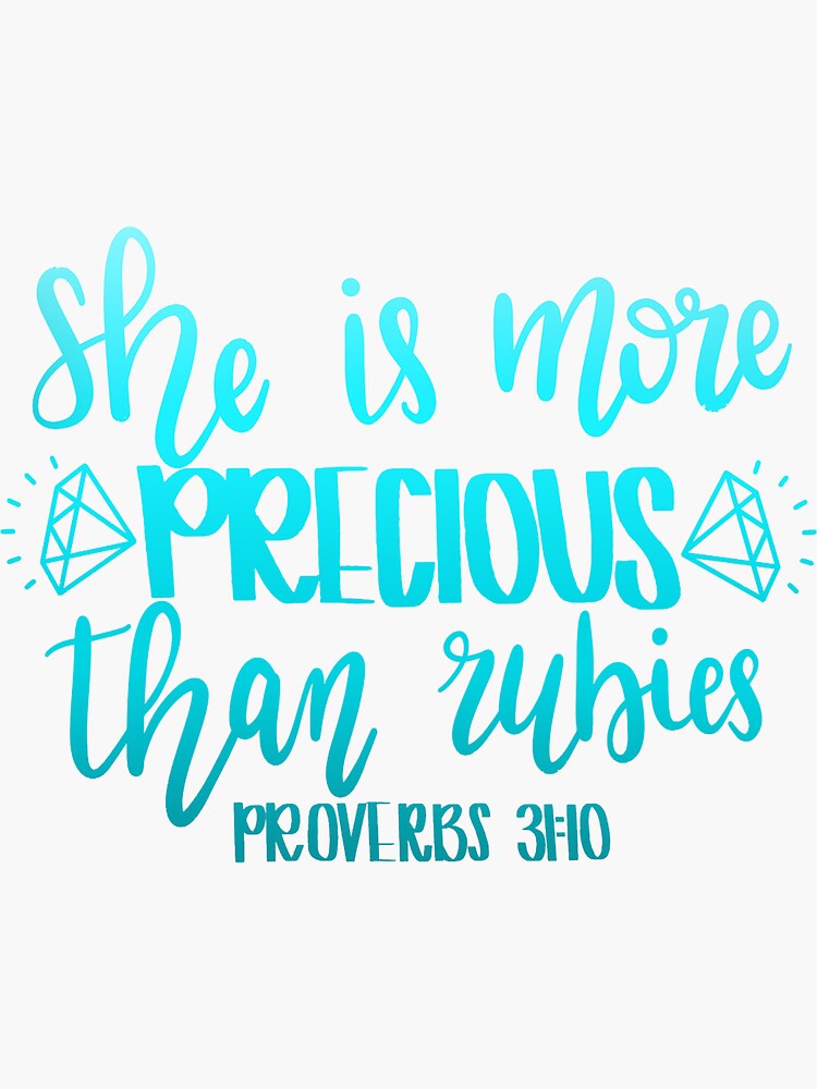 Vinyl Sticker 17x17cm  20x20cm THE MOST PRECIOUS JEWELS YOU WILL EVER WEAR QUOTE 