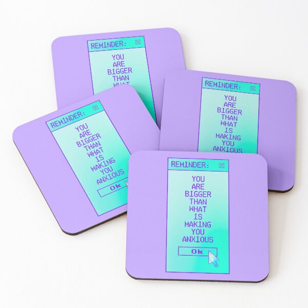 Item preview, anxiety reminder designed and sold by Julia Santos.