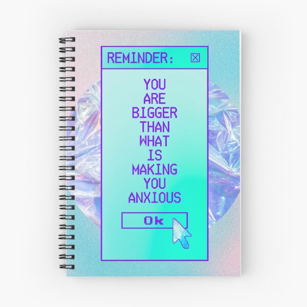 Item preview, anxiety reminder designed and sold by Julia Santos.