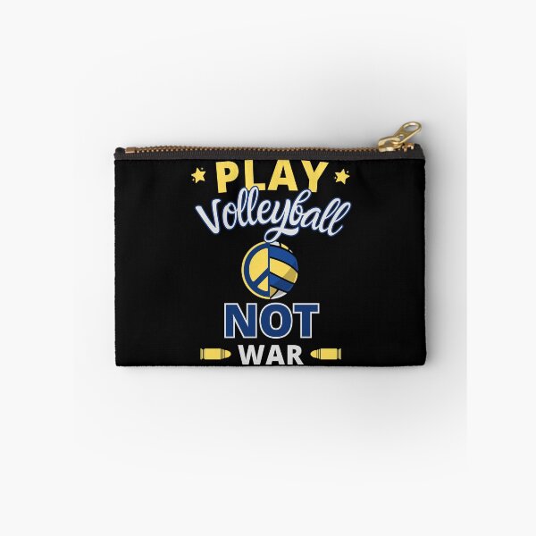 Item preview, volleyball player - play volleyball not war designed and sold by RomualdGR.
