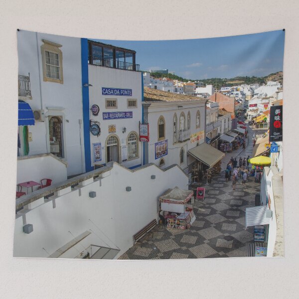 Item preview, Albufeira Old Town Street designed and sold by GG WALL ART.