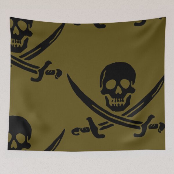 Item preview, Pirate Flag - Calico Jack designed and sold by MarciaLabadie.