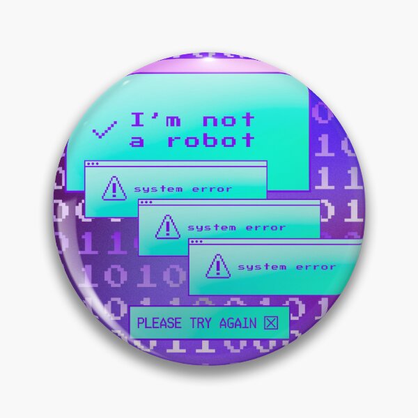 Item preview, robot error designed and sold by Julia Santos.
