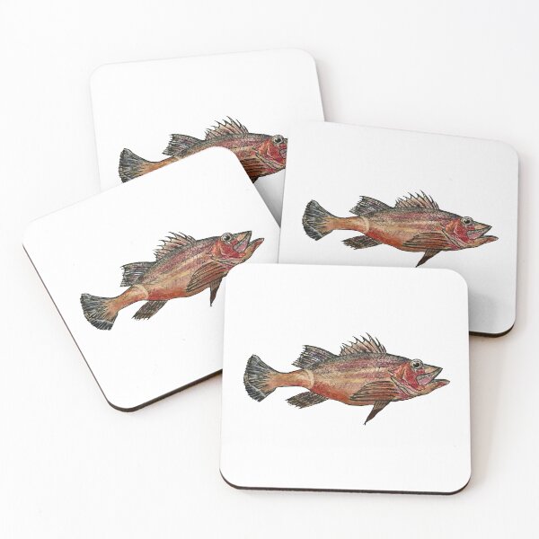 Item preview, Pacific Rockfish Drawing designed and sold by Michelebuttons.