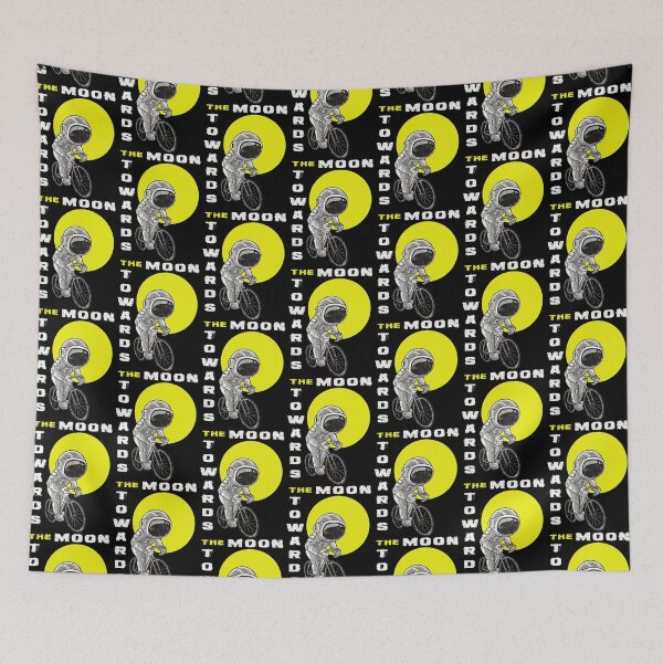 Item preview, ecological astronaut leaving for the moon designed and sold by Goliardika-Shop.