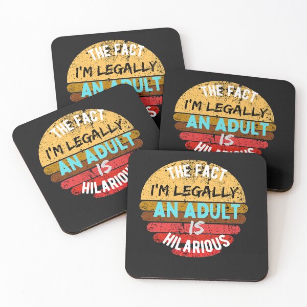 Item preview, Fact I'm Legally An Adult Is Hilarious ,18th Birthday designed and sold by Hab2.