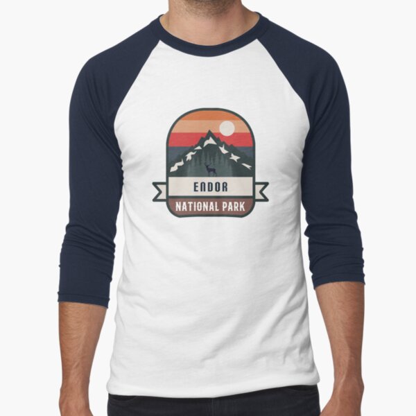 Camiseta ¾ estilo béisbol