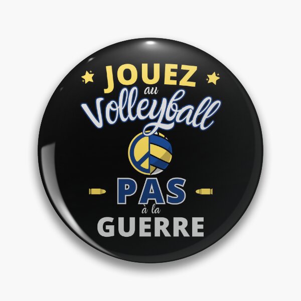 Item preview, volleyball player - play volleyball not war designed and sold by RomualdGR.